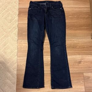 Lucky Brand Women's Dark Indigo Flare Jeans